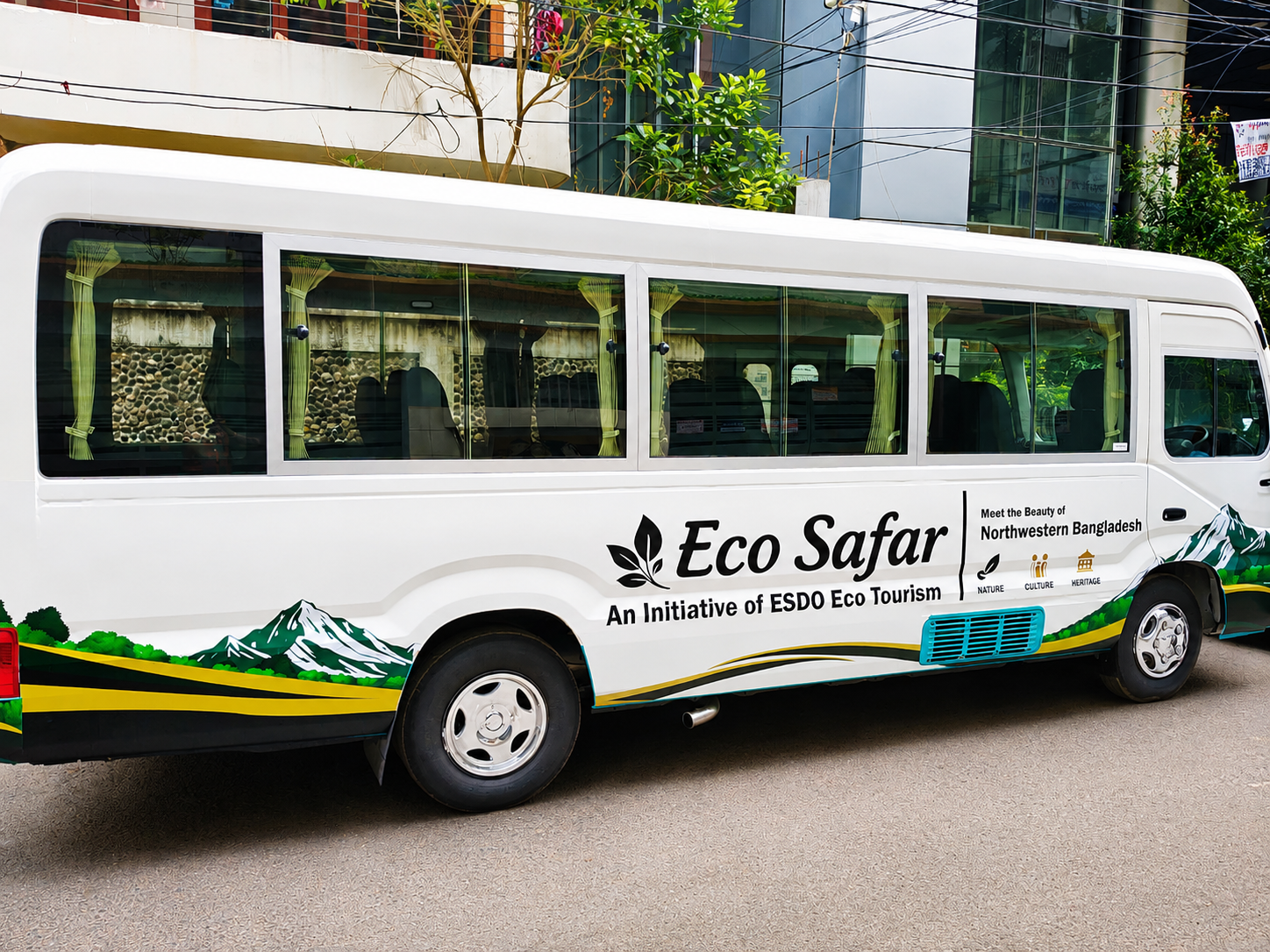Toyota Coaster rental car
